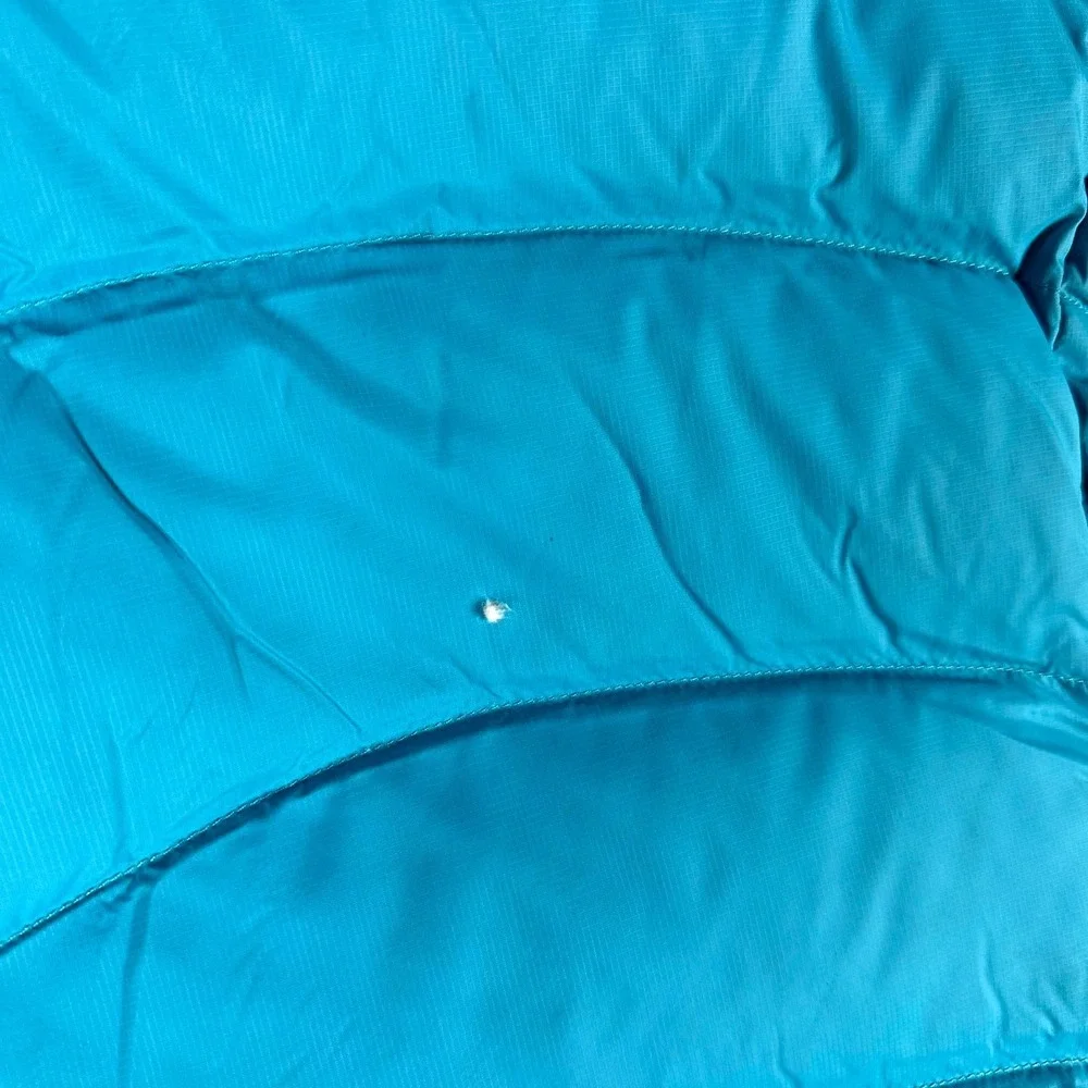 LL Bean Puffer Jacket Womens Medium‎ Blue Goose Down Performance Hiking Ski